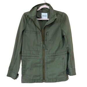 Madewell Utility Jacket Olive Green